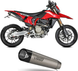 Exhaust Tip With Noise Certification X-M5 Titanium - Mivv Compatible With Ducati Hypermotard 698 Mono (2024-2026)