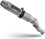 Exhaust Tip With Noise Certification Deeptone Stainless Steel - Gpr Compatible With Voge Brivido 500 R (2021-2022)