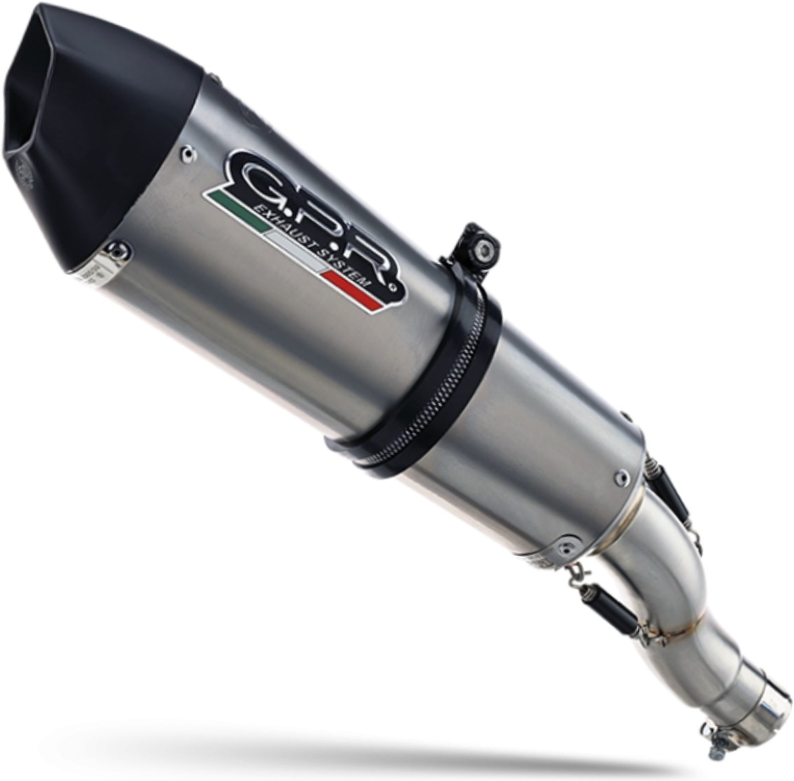 Catalytic Exhaust Tip With Sound Certification Gp Evo4 Titanium - Gpr Compatible With Moto Morini Seiemezzo Str (2022-2024)