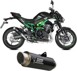 Exhaust Tip With Noise Certification Gppro Carbon - Mivv Compatible With Kawasaki Z 900 (2025-2026)