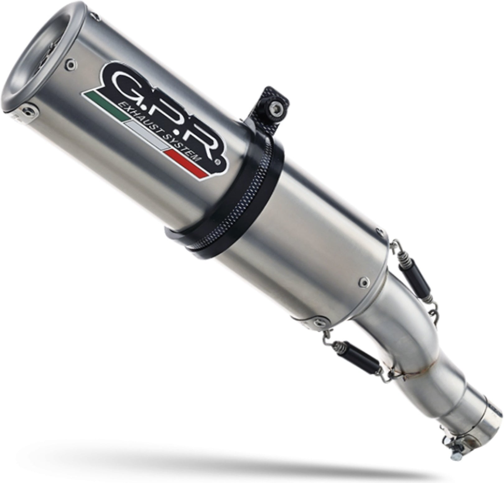 Exhaust Tip With Noise Certification M3 Titanium - Gpr Compatible With Moto Guzzi V85 Tt (2019-2023)