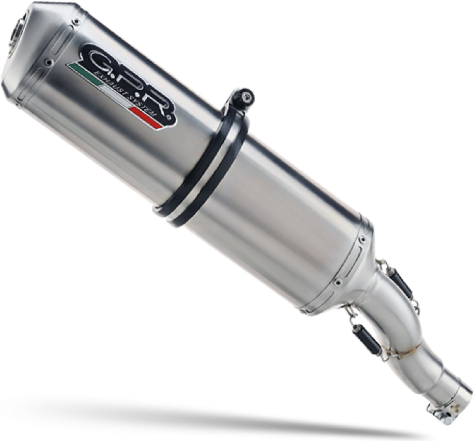 Exhaust Tip With Noise Certification Satinox Stainless Steel - Gpr Compatible With Triumph Speed 400 (2023-2025)