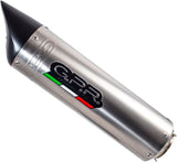 Exhaust Tip With Noise Certification Tiburon Titanium - Gpr Compatible With Kawasaki Zx-6R (2005-2006)