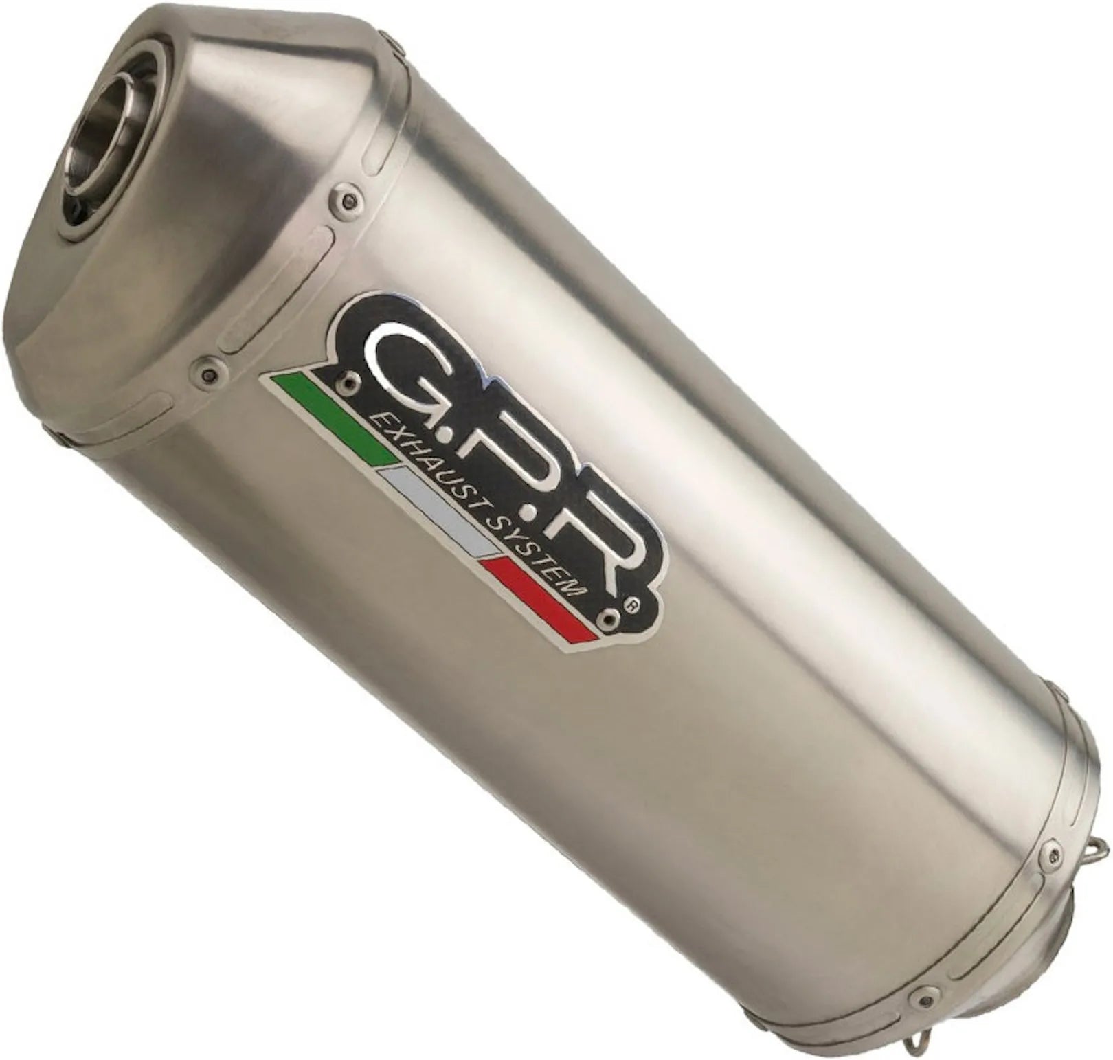 Catalytic Exhaust Tip With Sound Certification Satinox Stainless Steel - Gpr Compatible With Kawasaki Z 750 - S (2004-2006)