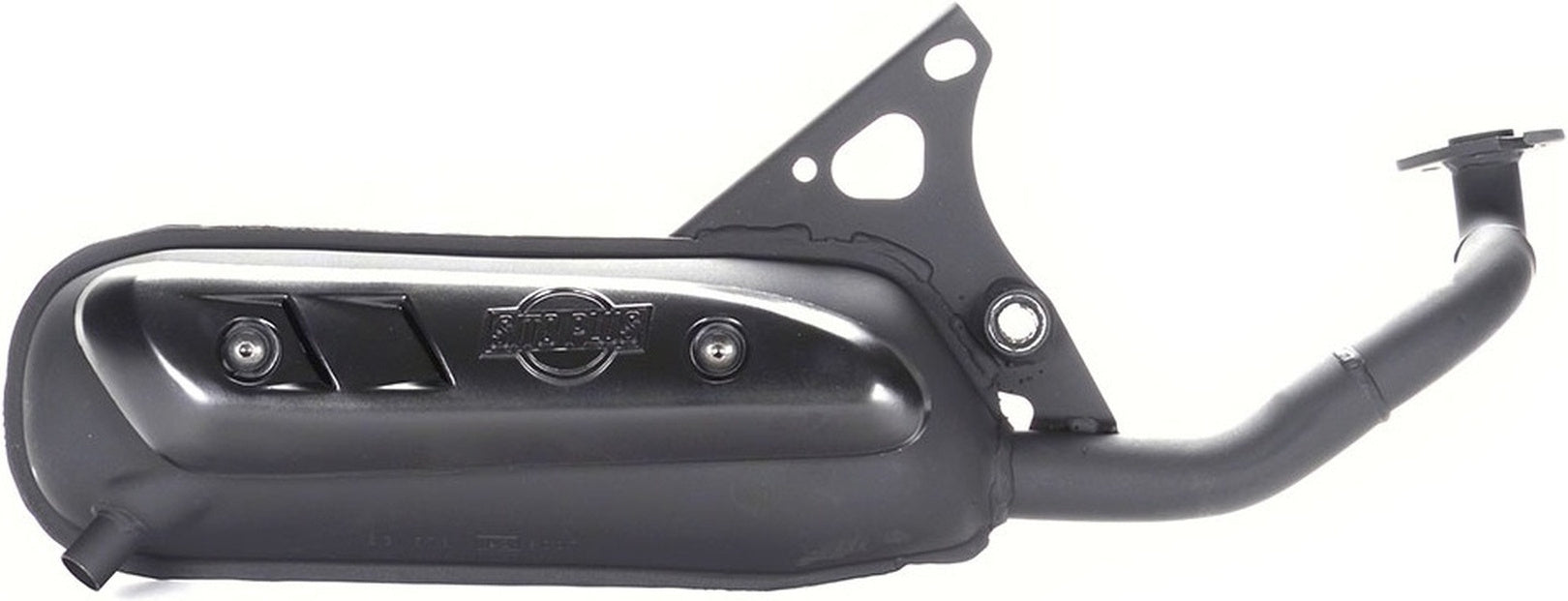 Complete Catalytic Exhaust System With Sound Certification Sito Stainless Steel - Leovince Compatible With Peugeot Kisbee (2011-2015)