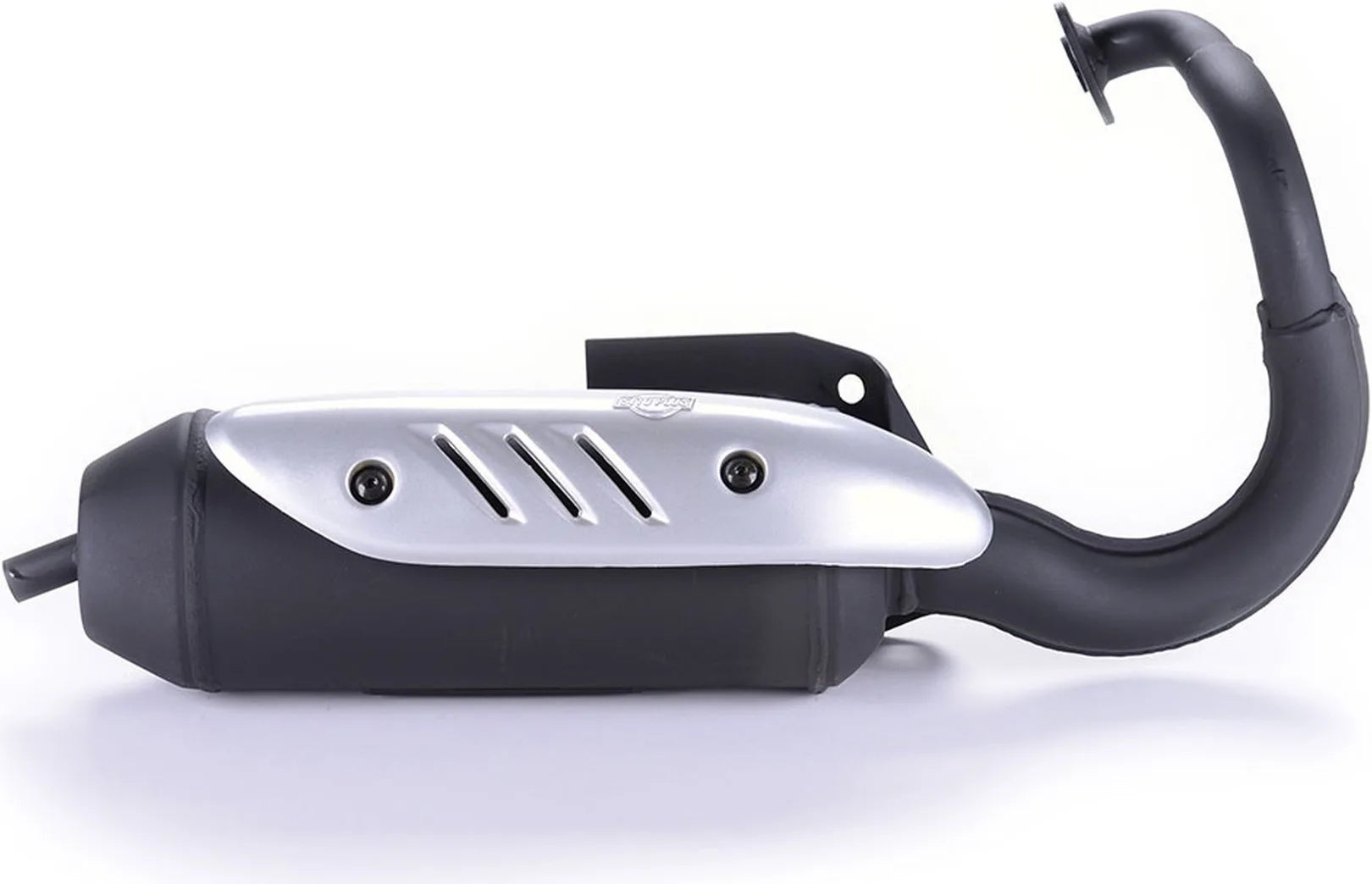 Complete Catalytic Exhaust System With Sound Certification Sitoplus Stainless Steel - Leovince Compatible With Peugeot Squab (1995-1997)