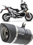 Exhaust Tip With Noise Certification Lv Pro Carbon Fiber Carbon Fiber End Cap - Leovince Compatible With Honda X-Adv 750 (2025-2026)