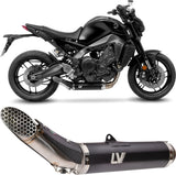 Complete Catalytic Exhaust System With Sound Certification Lv Race Stainless Steel - Leovince Compatible With Yamaha Mt-09 (2021-2023)