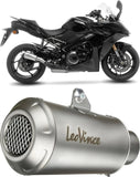 Exhaust Tip With Noise Certification Lv-10 Stainless Steel Stainless Steel End Cap - Leovince Compatible With Suzuki Gsx-S 1000 Gx (2024)