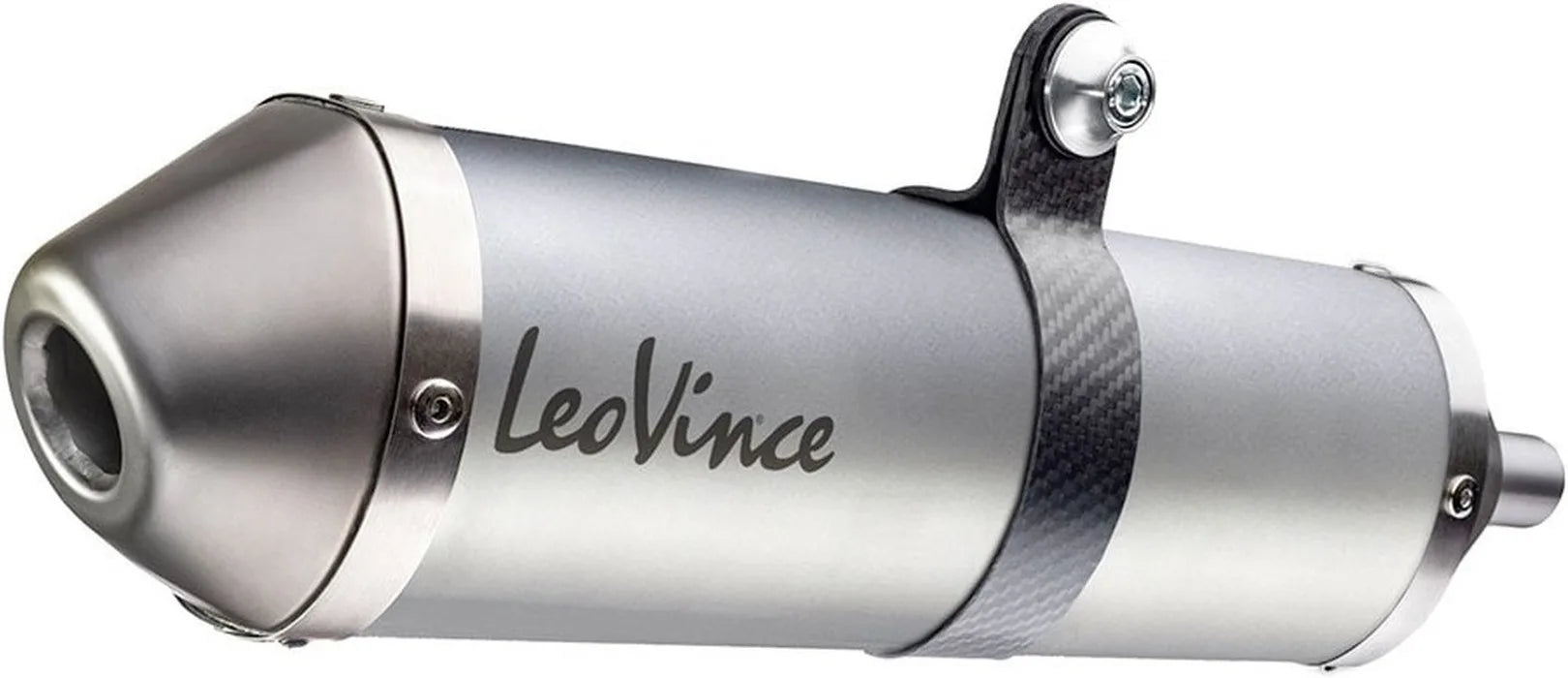 Complete Catalytic Exhaust System With Sound Certification X-Fight Stainless Steel - Leovince Compatible With Gilera Gilera Rcr 50 (2003-2004)