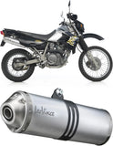 Exhaust Tip With Noise Certification Lv-X Aluminum Stainless Steel End Cap - Leovince Compatible With Yamaha Tt 600 R (1998-2005)