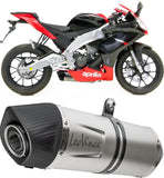 Exhaust Tip With Noise Certification Lv-10 Titanium Titanium End Cap - Leovince Compatible With Kawasaki Z 900 (2017-2019)