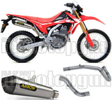 Complete Non-Catalytic Exhaust System With Sound Certification X-Kone Nichrom Carbon - Arrow Special Parts Compatible With Honda Crf 300 L (2021-2024)