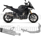 Complete Non-Catalytic Exhaust System With Sound Certification Indy-Race Evo Titanium Carby End Cap - Arrow Special Parts Compatible With Bmw S 1000 Xr (2024-2026)