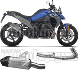 Complete Non-Catalytic Exhaust System With Sound Certification Indy-Race Evo Aluminium Carby End Cap - Arrow Special Parts Compatible With Bmw R 1300 Rs (2025-2026)
