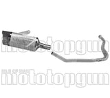 Complete Non-Catalytic Exhaust System With Sound Certification Indy-Race Evo Titanium Carbon - Arrow Special Parts Compatible With Kawasaki Z 500 (2024-2026)