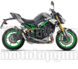Complete Non-Catalytic Exhaust System With Sound Certification Pro-Race Black Nichrom - Arrow Special Parts Compatible With Kawasaki Z 900 (2025-2026)
