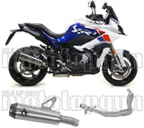 Complete Non-Catalytic Exhaust System With Sound Certification Works Titanium Carbon - Arrow Special Parts Compatible With Bmw S 1000 Xr (2020-2023)