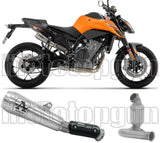 Exhaust Tip Without Sound Certification Pro-Race Titanium - Arrow Special Parts Compatible With Ktm 790 Duke (2025-2026)