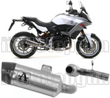 Non-Catalytic Exhaust Tip With Sound Certification Indy-Race Titanium Carbon - Arrow Special Parts Compatible With Bmw F 900 R (2020-2024)