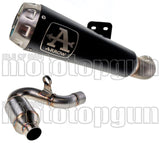 Non-Catalytic Exhaust Tip With Sound Certification Pro-Race Black Nichrom Stainless Steel - Arrow Special Parts Compatible With Bmw F 900 Xr (2020-2024)