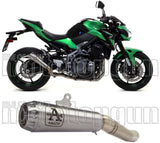 Exhaust Tip With Noise Certification Pro-Race Titanium Titanium - Arrow Special Parts Compatible With Kawasaki Z 900 E (2017-2018)
