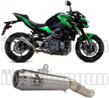 Exhaust Tip With Noise Certification Pro-Race Nichrom Stainless Steel - Arrow Special Parts Compatible With Kawasaki Z 900 E (2017-2018)