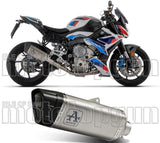Exhaust Tip With Noise Certification Pista Titanium Carbon - Arrow Special Parts Compatible With Bmw M 1000 R (2023-2024)