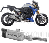 Exhaust Tip With Noise Certification Indy Race Evo Aluminium Carby End Cap - Arrow Special Parts Compatible With Bmw F 900 R (2025-2026)