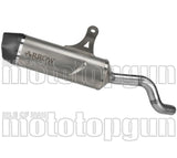 Exhaust Tip With Noise Certification Indy-Race Evo Titanium Carby End Cap - Arrow Special Parts Compatible With Cfmoto 700 Mt Adventure (2025-2026)
