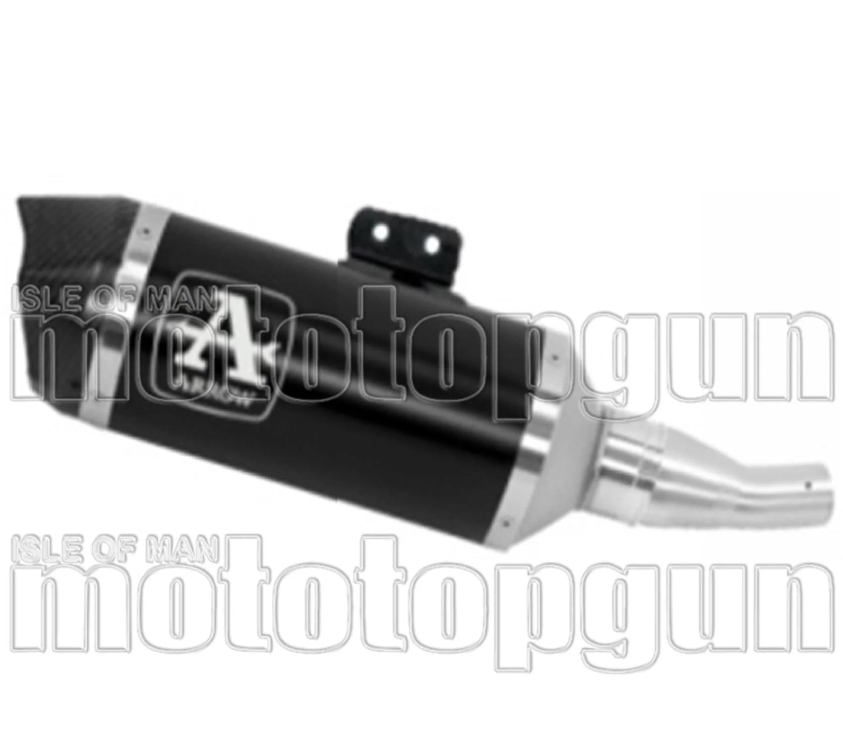 Exhaust Tip With Noise Certification Indy-Race Black Aluminium Carbon - Arrow Special Parts Compatible With Ktm 390 Duke (2021-2023)