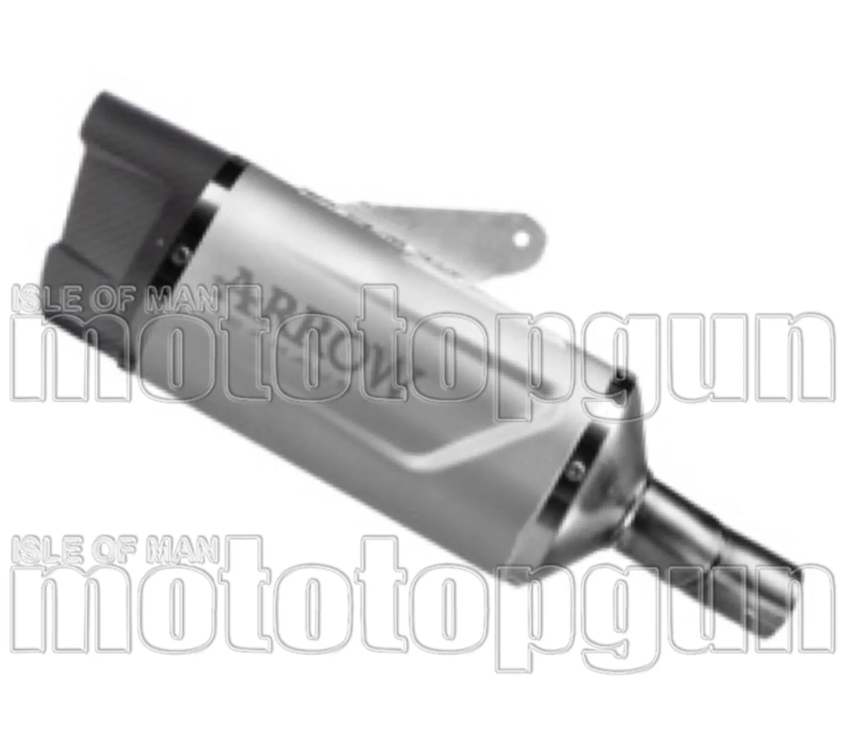 Exhaust Tip With Noise Certification Indy-Race Evo Titanium Carbon - Arrow Special Parts Compatible With Kawasaki Z 500 (2024-2026)