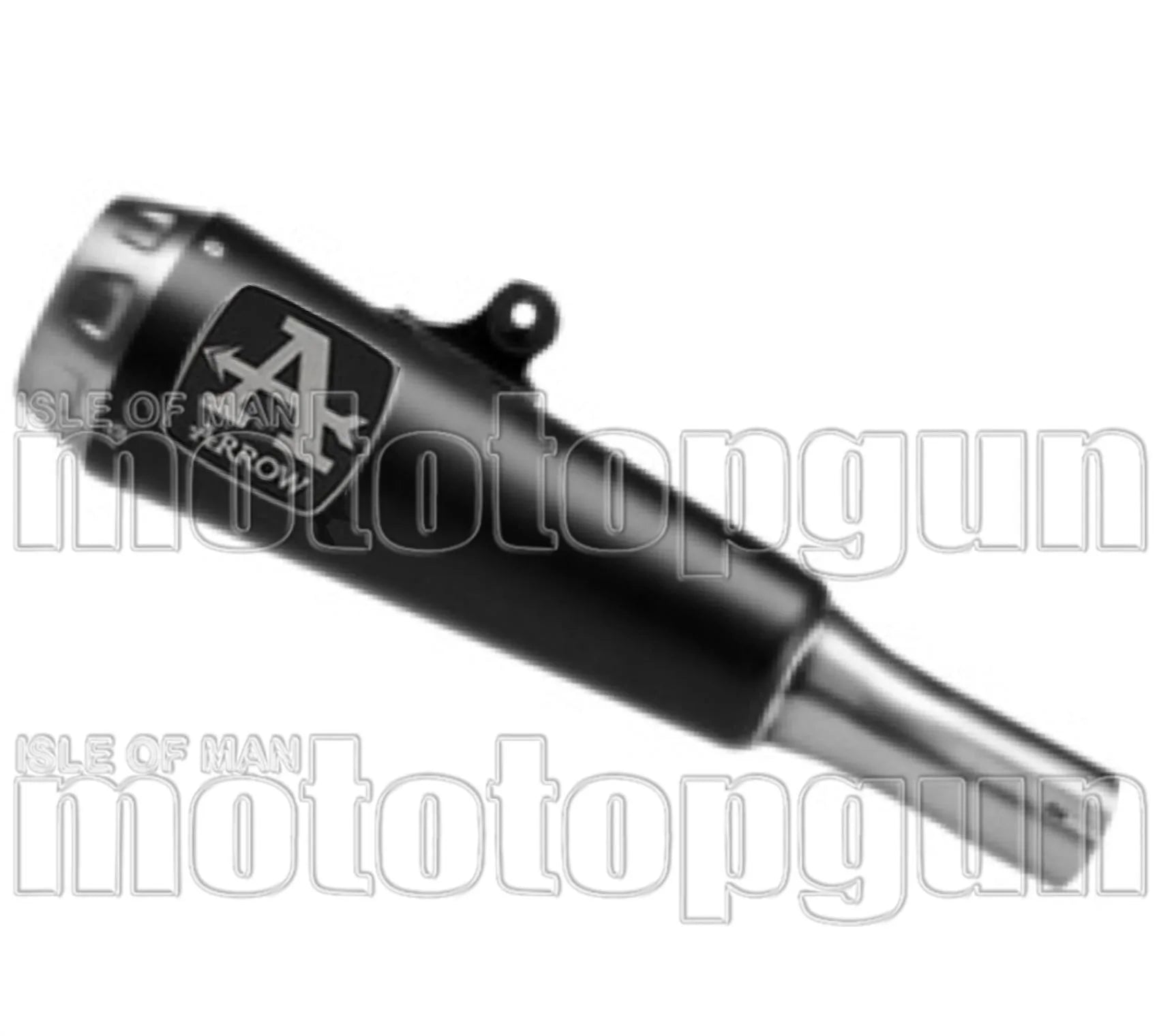 Exhaust Tip With Noise Certification Pro-Race Black Nichrom - Arrow Special Parts Compatible With Kawasaki Z 500 (2024-2026)