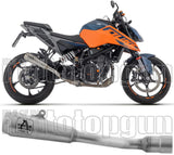 Exhaust Tip With Noise Certification Pro-Race Nichrom - Arrow Special Parts Compatible With Ktm 390 Duke (2024-2026)