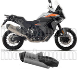 Exhaust Tip With Noise Certification Sonora Titanium Carby End Cap - Arrow Special Parts Compatible With Ktm 1390 Superadventure R (2025-2026)