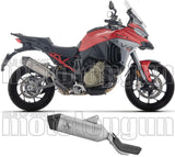 Exhaust Tip With Noise Certification Veloce Titanium Carby End Cap - Arrow Special Parts Compatible With Ducati Multistrada V4 - S (2025-2026)