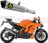 Exhaust Tip With Noise Certification X-Kone Titanium Carby End Cap - Arrow Special Parts Compatible With Ktm 990 Rc R (2026)
