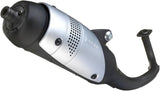 Complete Catalytic Exhaust System With Sound Certification X-Fight Stainless Steel - Leovince Compatible With Aprilia Rx 50 Perimeter Frame (2005-2015)
