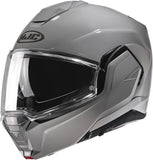 Flip-Up Motorcycle Helmet Hjc I100 Advanced Polycarbonate Grey Size 09 L