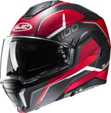 Flip-Up Motorcycle Helmet Hjc I100 Advanced Polycarbonate Mc1Sf Lorix Size 10 Xl
