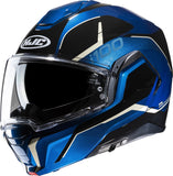 Flip-Up Motorcycle Helmet Hjc I100 Advanced Polycarbonate Mc2 Lorix Size 08 M