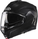 Flip-Up Motorcycle Helmet Hjc I100 Advanced Polycarbonate Metal Black Size 10 Xl