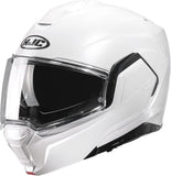 Flip-Up Motorcycle Helmet Hjc I100 Advanced Polycarbonate Pearl White Size 06 Xs