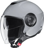 Urban Motorcycle Helmet Hjc I40N Advanced Polycarbonate Grey Size 06 Xs