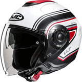 Urban Motorcycle Helmet Hjc I40N Advanced Polycarbonate Mc1Sf Linia Size 08 M
