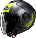 Urban Motorcycle Helmet Hjc I40N Advanced Polycarbonate Mc3Hsf Pyle Size 07 S