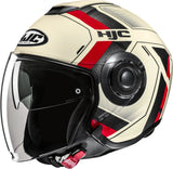 Urban Motorcycle Helmet Hjc I40N Advanced Polycarbonate Mc1 Velu Size 11 Xxl