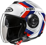 Urban Motorcycle Helmet Hjc I40N Advanced Polycarbonate Mc21 Velu Size 10 Xl