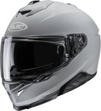 Full-Face Motorcycle Helmet Hjc I71 Advanced Polycarbonate Grey Size 08 M