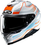 Full-Face Motorcycle Helmet Hjc I71 Advanced Polycarbonate Mc27 Iorix Size 09 L